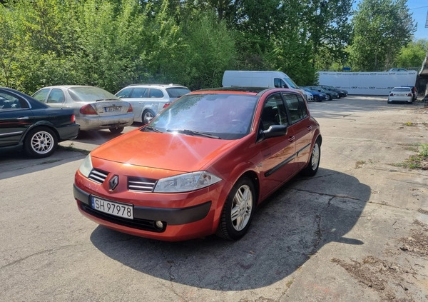 Renault Megane cena 3999 przebieg: 270000, rok produkcji 2004 z Lidzbark małe 79